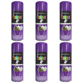 6X Paint Factory Proper Purple Gloss Spray Paint 400ml Spray Paint